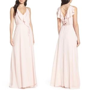 Wayf Bridesmaid Dress, light pink, Size L